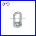 OEM Forged Steel Hot-Dipped Galvanized Eye Bolt with Hex Nut in Shoulder Pattern